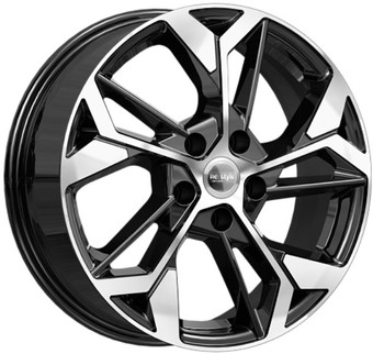 Литые диски K&K КС1062 17x6.5" 5x114.3мм DIA 66.1мм ET 45мм Алмаз черный