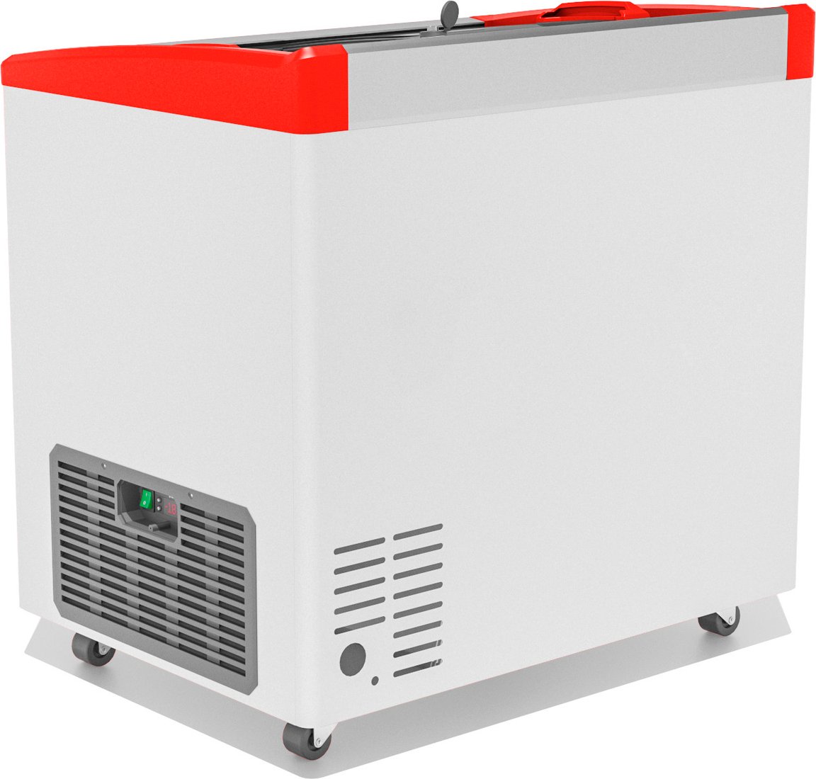 Морозильный ларь Gellar FG 250 E (красный)