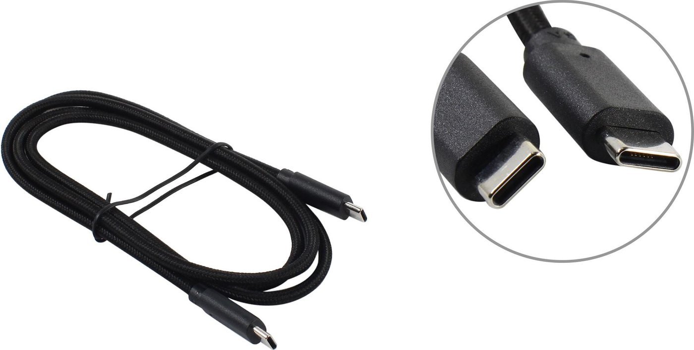Кабель 5bites TC203-112B USB Type-C - USB Type-C (1.2 м, черный)