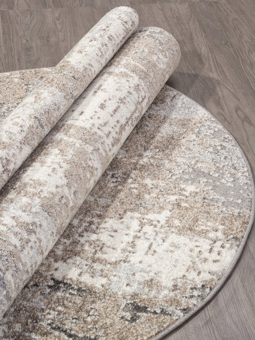 Ковер для жилой комнаты Merinos Montana F110-OVAL-BEIGE (1.6х2.3)