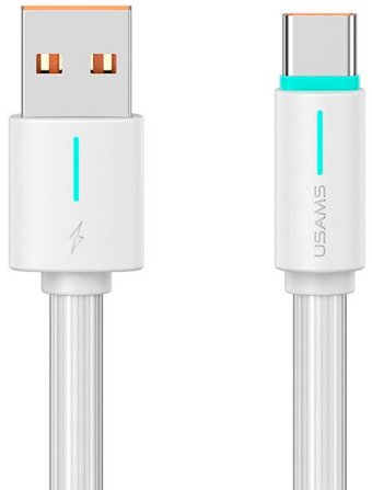 Кабель Usams SJ732 USB Type-A - USB Type-C (1 м, белый)