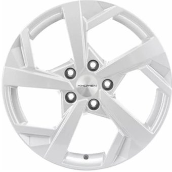 Литые диски Khomen KHW1712 i40 17x7" 5x114.3мм DIA 67.1мм ET 45мм F-Silver