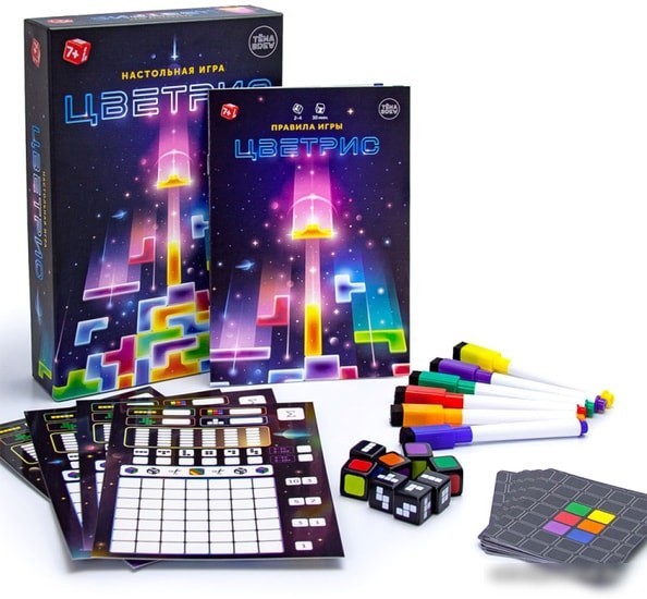 Настольная игра ND Play Цветрис 292928