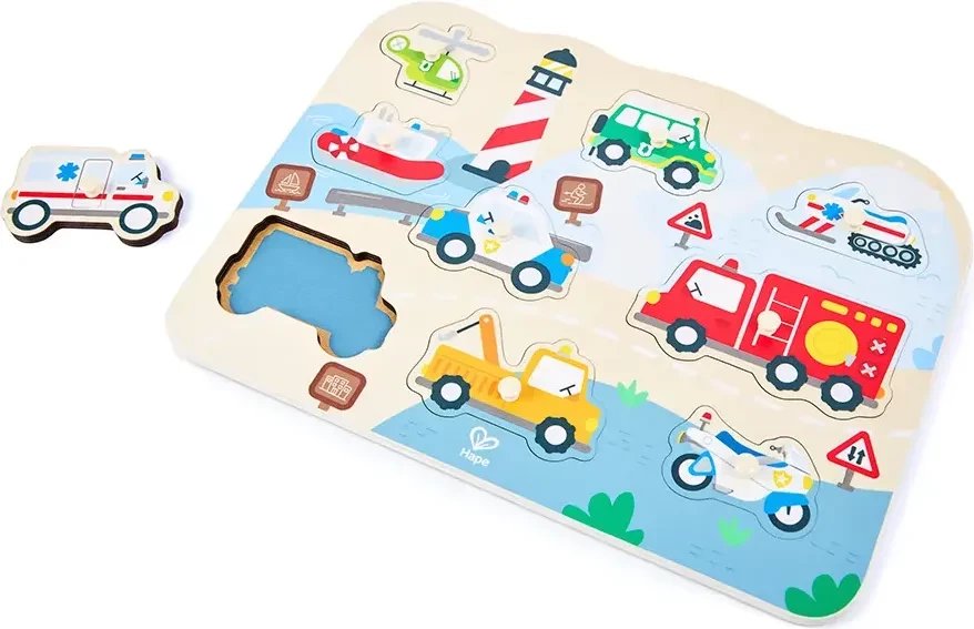 Сортер Hape Экстренные службы E1457_HP