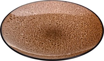 Тарелка обеденная Белбогемия Bubble Brown BB102399 109786