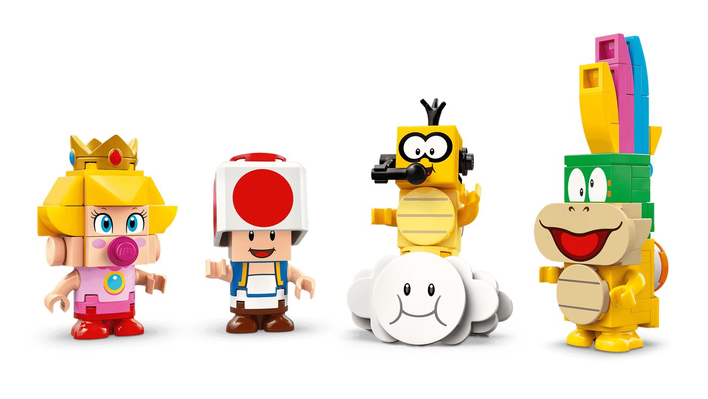Конструктор LEGO Super Mario 72036 Марио Карт: Бейби Пич и Гранд-при