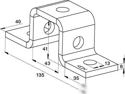 Скоба Fischer FUF 41 504377 (25 шт)