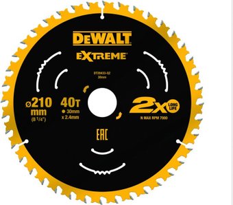 Пильный диск DeWalt DT20433-QZ