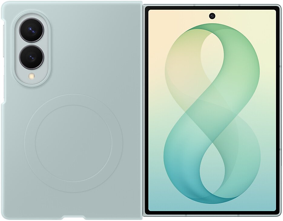 Чехол для телефона Samsung Silicone Magnet Case для Samsung Galaxy Z Fold8 (фисташковый)