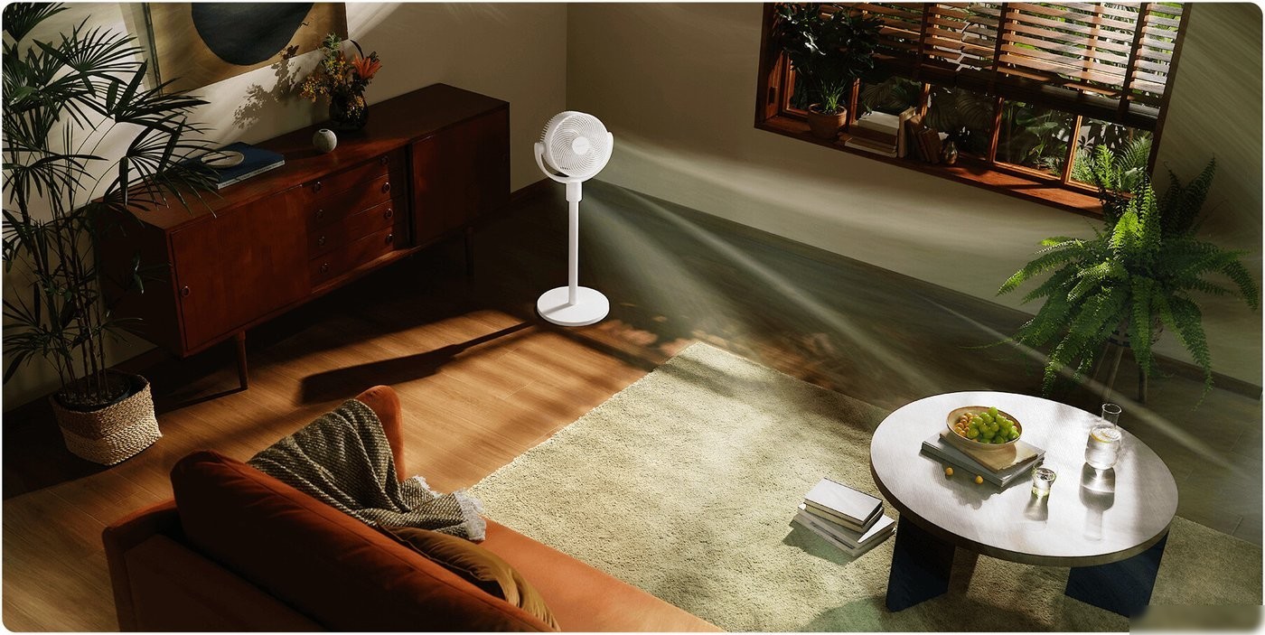Вентилятор Xiaomi Smart Standing Air Circulation Fan EU BPLDS11DM (с евровилкой)