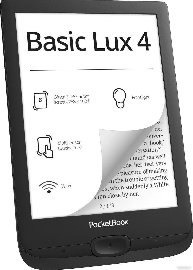 Электронная книга PocketBook 618 Basic Lux 4