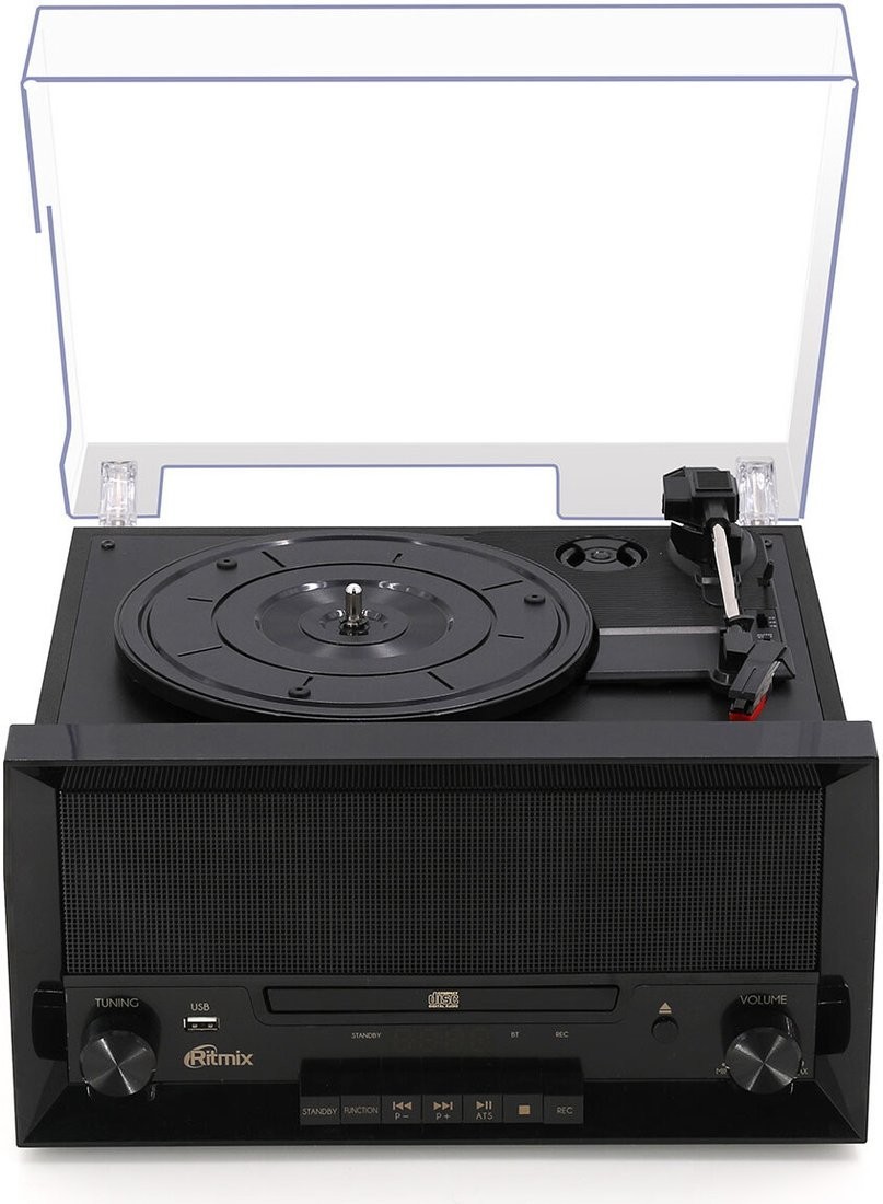 Многофункциональный аудиоцентр Ritmix LP-400B (черный)