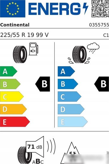 Автомобильные шины Continental WinterContact TS 870 P 235/55R19 101T