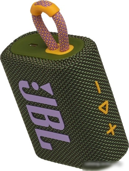 Беспроводная колонка JBL Go 3 (зеленый)