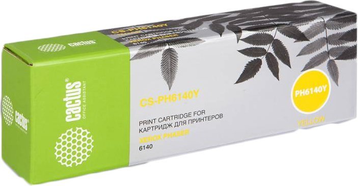 Картридж CACTUS CS-PH6140Y (аналог Xerox 106R01483)