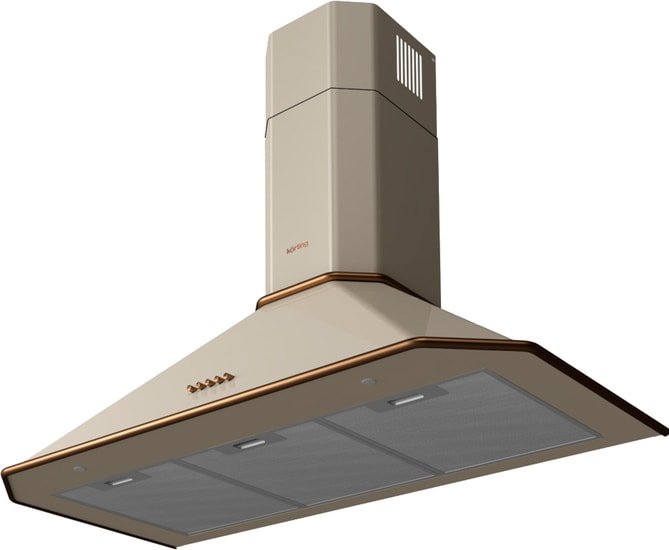 Кухонная вытяжка Korting KHC 9839 RB