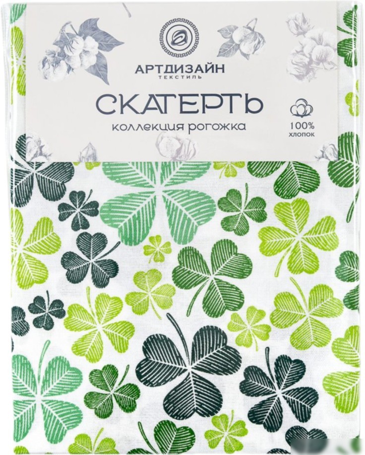 Скатерть АртПостель Клевер СБ.150.220 220x150