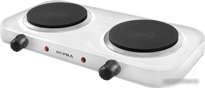 Настольная плита Supra HS-202 (белый) Настольная плита Supra HS-202 (белый)