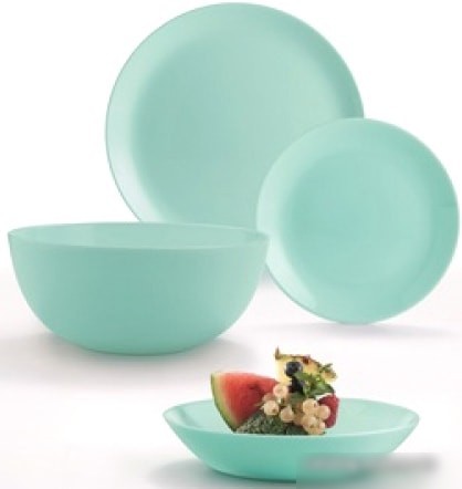 Тарелка обеденная Luminarc Diwali Light Turquoise P2013