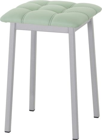 Табурет AMC Comfort 7К5.10 (кожзам, мятный/серебристый)