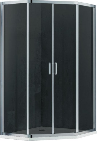Душевой уголок Adema Glass Line Penta-90 (тонированное стекло)