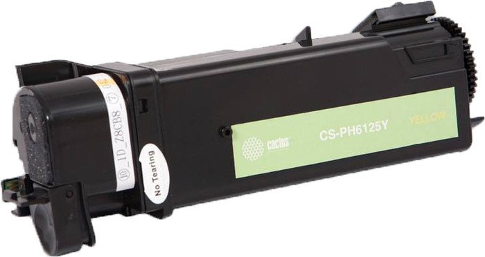 Картридж CACTUS CS-PH6125Y (аналог Xerox 106R01337)