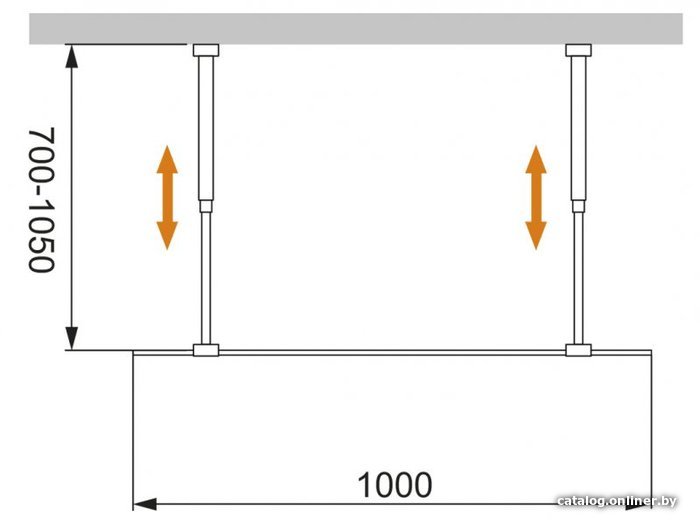 Душевая стенка Cezares LIBERTA-L-2-100-GR-Cr