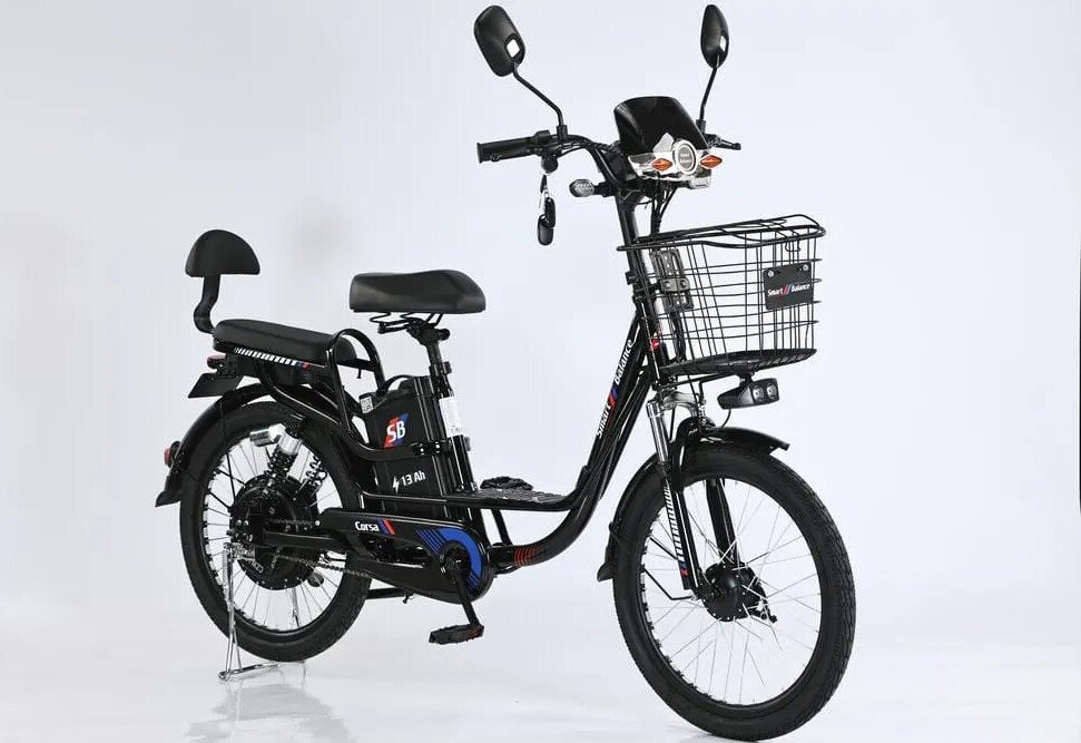 Электровелосипед Smart Balance Corsa Lite 2026 (черный, разобранный)