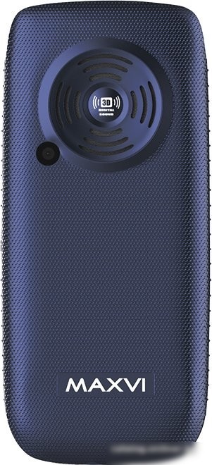 Кнопочный телефон Maxvi B32 (синий)