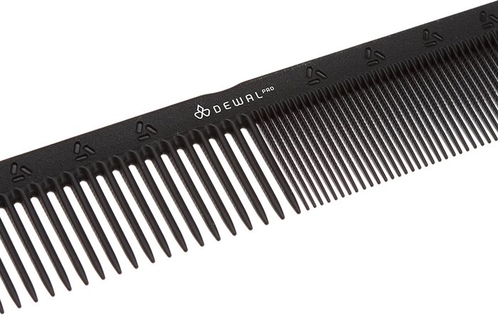 Расческа гребень Dewal Carbon Black JF2014
