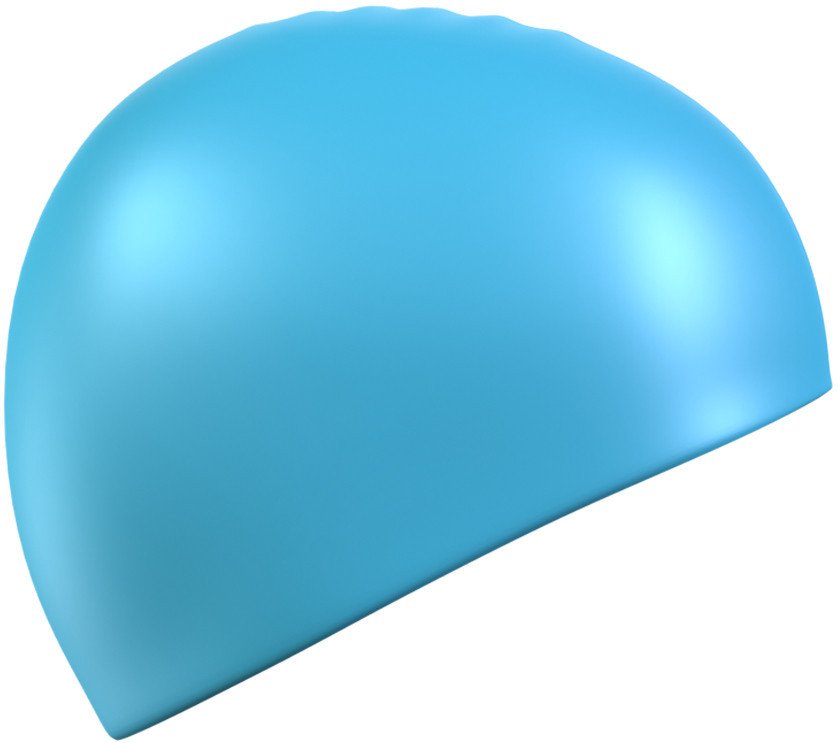 Шапочка для плавания Mad Wave Standart Cap Silicone (голубой)