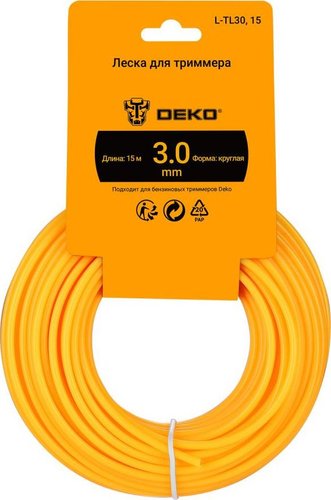 Леска для триммера Deko L-TL30 084-2028