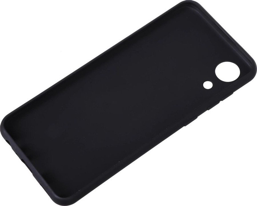 Чехол для телефона BoraSCO Silicone Case для Samsung Galaxy A03 Core 40944 (черный матовый)