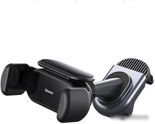 Держатель для смартфона Baseus T-Space Solar Electric Car Mount C40351300111-00