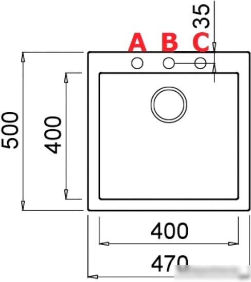 Кухонная мойка Elleci Quadra 102 Light Grey K97