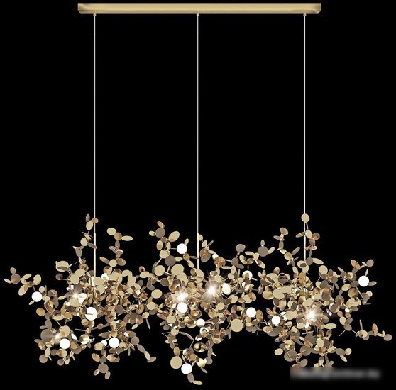 Подвесная люстра LOFT IT Spark 10101/3S Gold