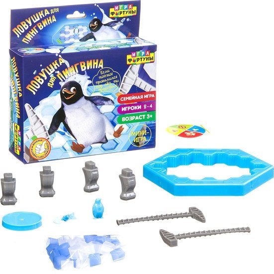 Настольная игра Фортуна Ловушка для пингвина Ф93553