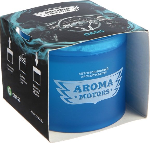 Grass Ароматизатор гелевый Aroma Motors Oasis 100 мл AC-0173