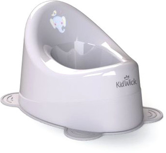 Детский горшок Kidwick Улитка KW040404 (серый/темно-серый)