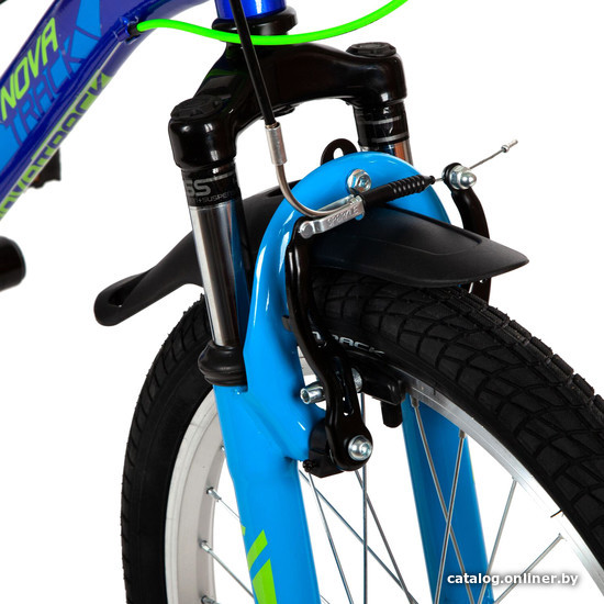 Детский велосипед Novatrack Valiant 6.V 20 2022 20SH6V.VALIANT.BL22 (синий)