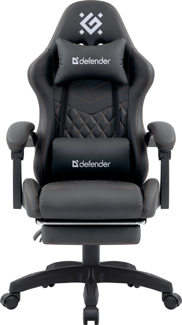 Игровое (геймерское) кресло Defender Bora (черный)