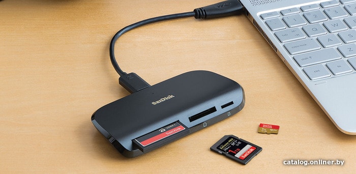 Карт-ридер SanDisk ImageMate Pro USB-C SDDR-A631-GNGNN
