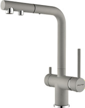 Смеситель Paulmark Serpentine SE213222-GRS (серый/серый дым)