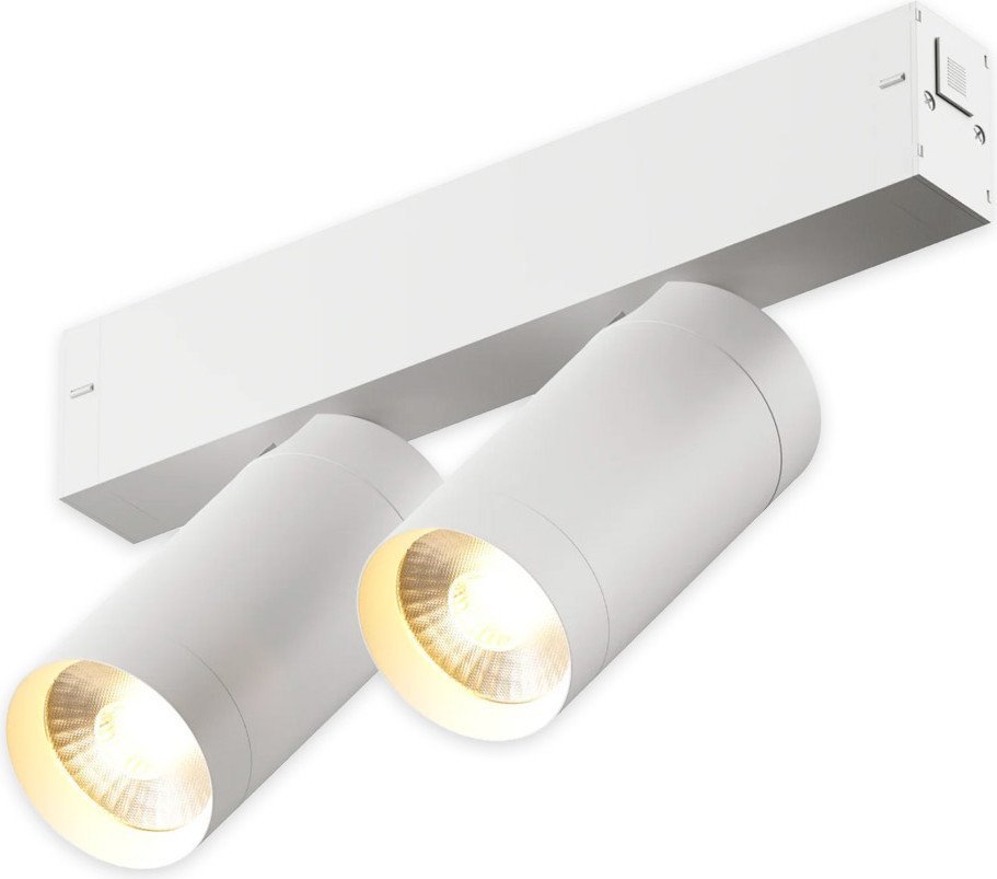 Трековый светильник AM Group Plain Cylinder AM590 2X10W 3000K WH