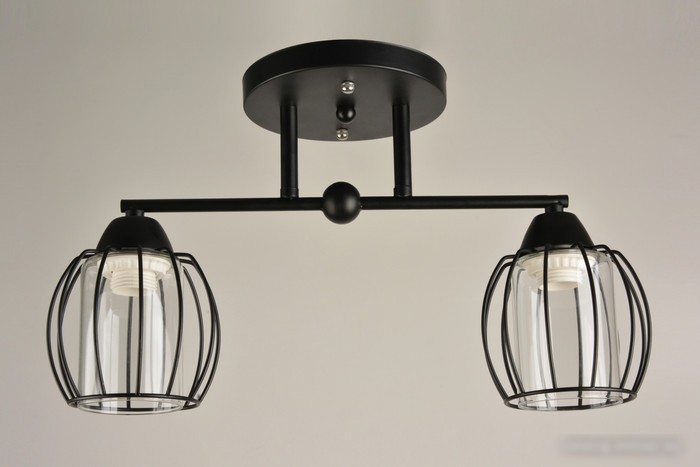 Люстра средней высоты Mirastyle BL-15158/2 BK