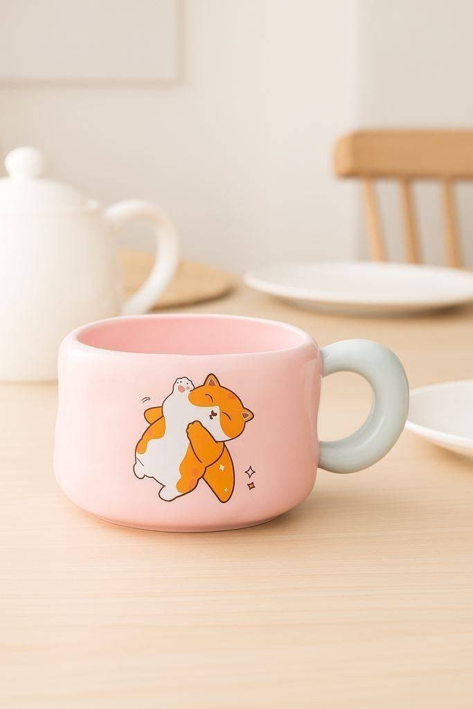 Кружка ILikeGift Котик любит выпечку YX-689-03