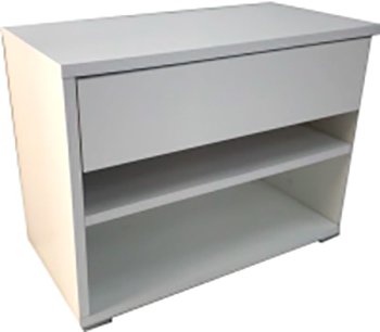 Тумба Анрат ШК 600 (белый)