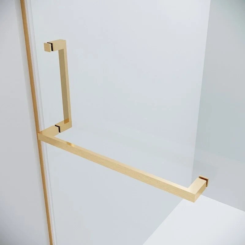 Душевой уголок Grossman Pragma 100x80x195 120.K33.03.1080.32.00 (золото сатин/стекло прозрачное)