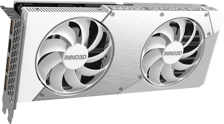 Видеокарта Inno3D GeForce RTX 5060 Ti 16GB Twin X2 OC White N506T2-16D7X-191073W