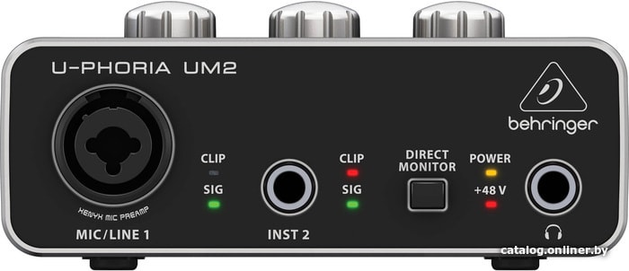 Комплект для звукозаписи Behringer U-Phoria Studio